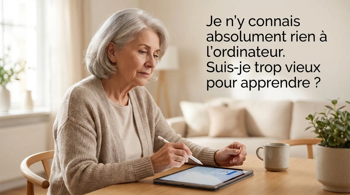 Formation informatique pour débutants – apprendre à tout âge