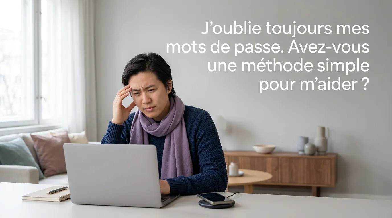 Gestion des mots de passe – méthode simple pour ne plus oublier ses accès