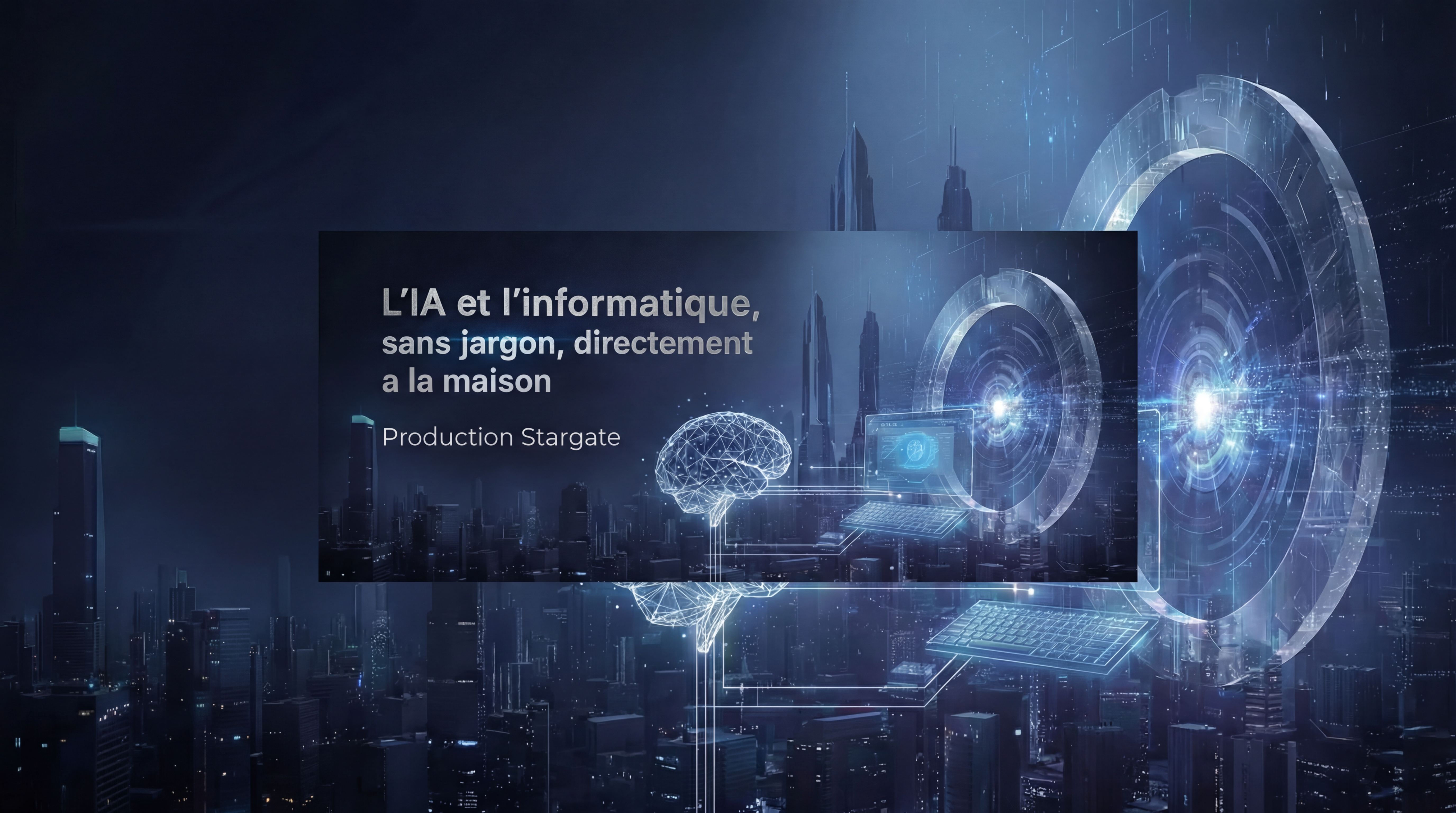 Arrière-plan futuriste Production Stargate